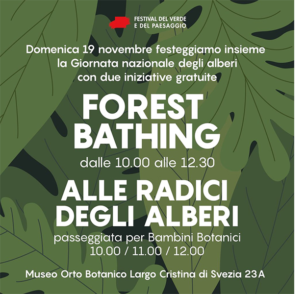 Forest Bathing e Passeggiate per Bambini Botanici - Scuola del Verde Roma